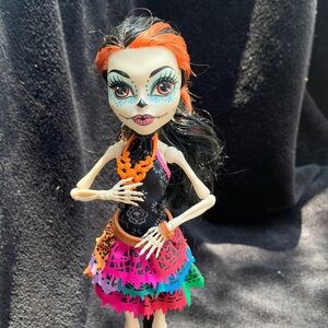 Vintage Monster High Skelita Calveras, daughter of los Skelitos